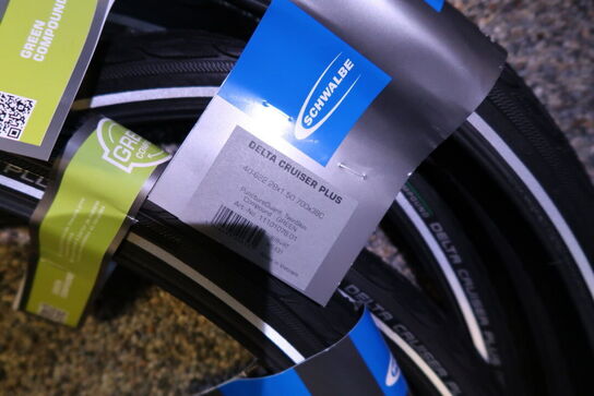 5 stk. dæk SCHWALBE Delta Cruiser Plus 700x38c