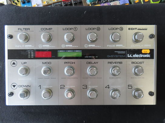 Guitarpedal - G-System - TC ELECTRONIC