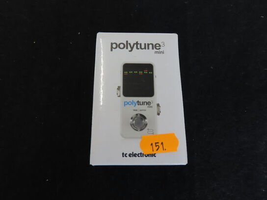 Guitarpedal - Polytune 3 mini - TC ELECTRONIC