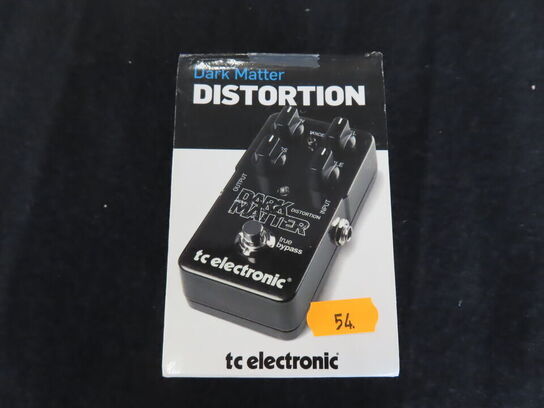Guitarpedal - Dark matter Distortion - TC ELECTRONIC
