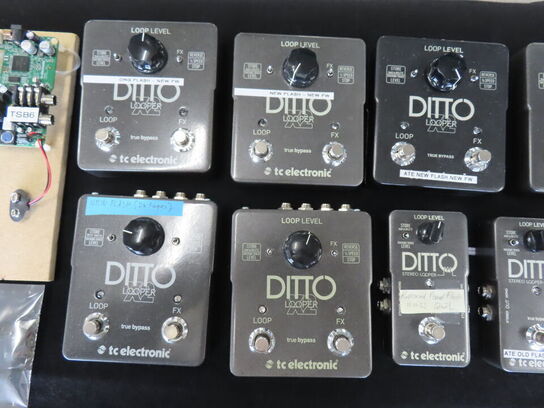 Ditto Looper X2 - prototype serie fra udviklingsprocess