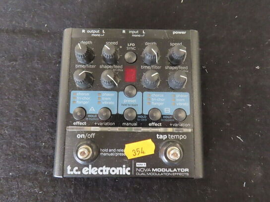 Guitarpedal - Nova modulator NM-1 - TC ELECTRONIC