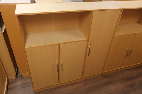 4 stk. skabe CUBE DESIGN