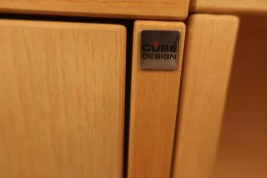 4 stk. skabe CUBE DESIGN