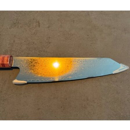 2 stk. Kokkekniv - Ottekantet Wa-håndtag