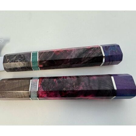 2 stk. Kokkekniv - Ottekantet Wa-håndtag