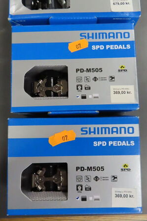 3 sæt pedaler SHIMANO