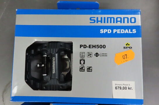 3 sæt pedaler SHIMANO