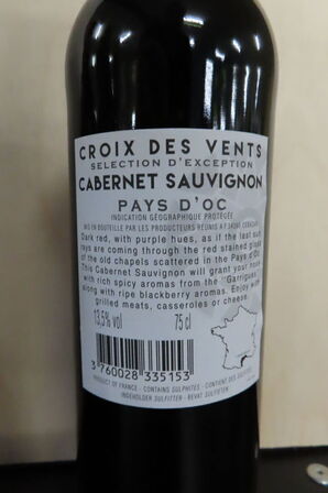 8 fl. Rødvin CROIX DES VENTS 750ml
