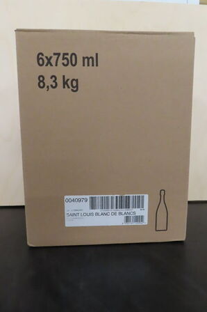 6 fl. Mousserende Hvidvin SAINT LOUIS 750ml