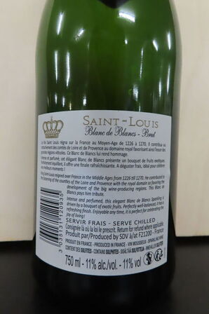 6 fl. Mousserende Hvidvin SAINT LOUIS 750ml