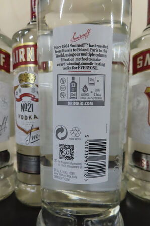 5 fl. Vodka SMIRNOFF 700ml
