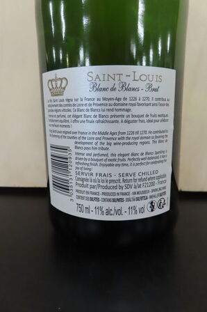 12 fl. Mousserende Hvidvin SAINT LOUIS 750ml
