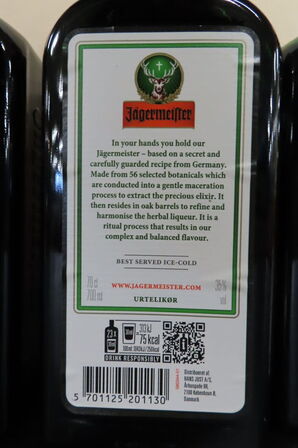 4 fl. Likør JÄGERMEISTER 700ml