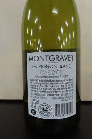 6 fl. Hvidvin MONTGRAVET 750ml