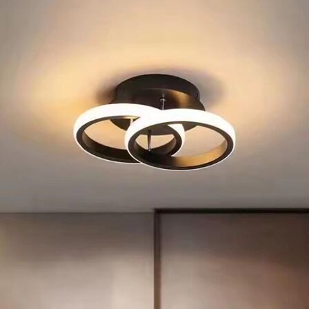 2 stk. Loftlampe LED ringformet 18W