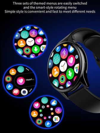 Smartwatch PRO – Pulsmåler, sportstilstande og magnetisk opladning