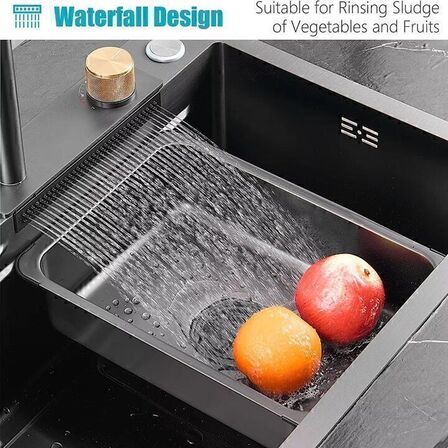 Multifunktionel vask med skyllebakke