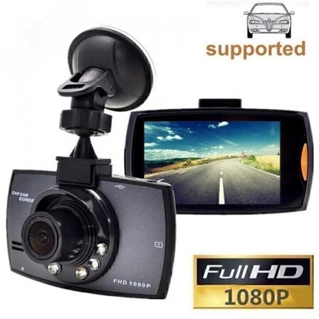 G30 Dashcam 170° vidvinkel med G-Sensor