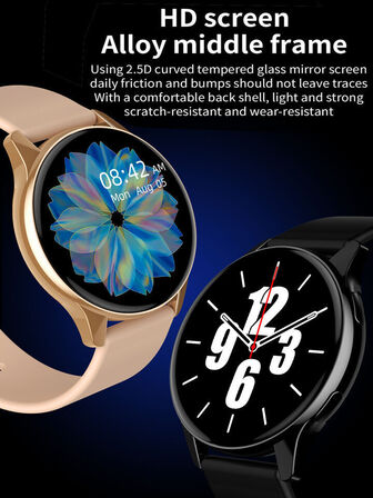 Smartwatch PRO – Pulsmåler, sportstilstande og magnetisk opladning