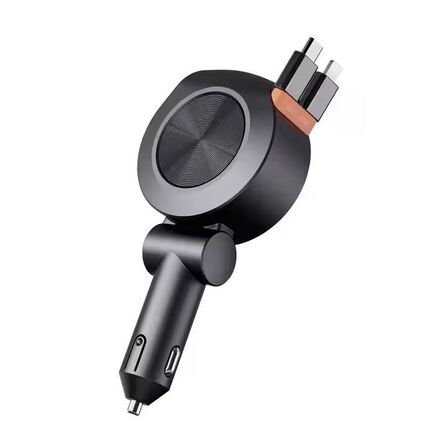 Mobiltilbehør Biladapter 69W Udtrækkelig