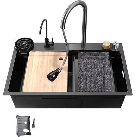 Multifunktionel vask med skyllebakke