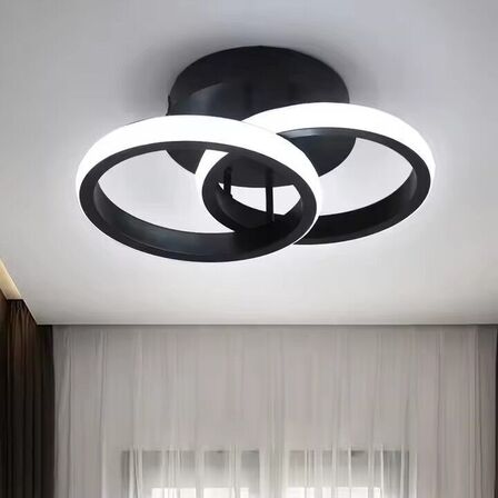 2 stk. Loftlampe LED ringformet 18W