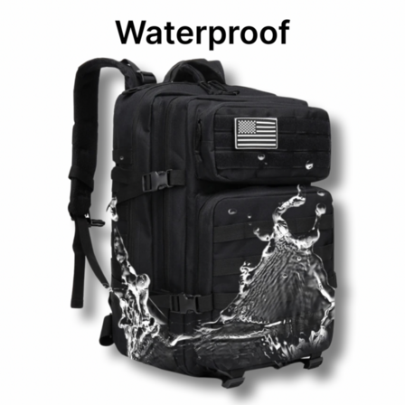 Taktisk rygsæk 45L Vandtæt Military Green