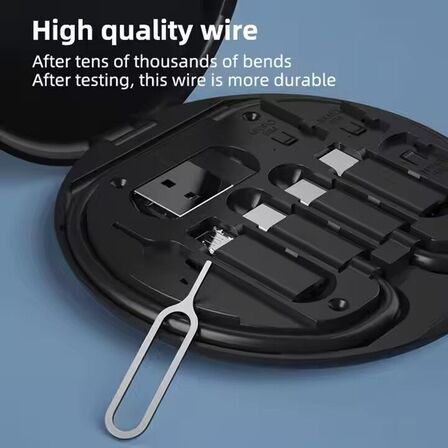 2 stk. Mobiltilbehørs-opladningssæt 6-i-1 – 60W – USB-C/Micro/USB