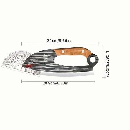 2 stk. Japansk køkkenspisepinde 3Cr13 rustfrit stål med træhåndtag