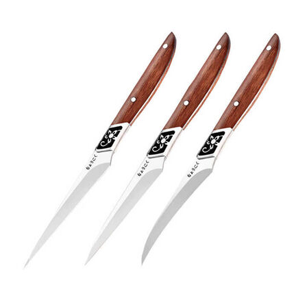 2 sæt Frugtknive – 3 knive – 3Cr13 rustfrit stål