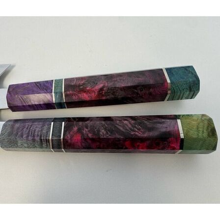 2 stk. Kokkekniv - Ottekantet Wa-håndtag