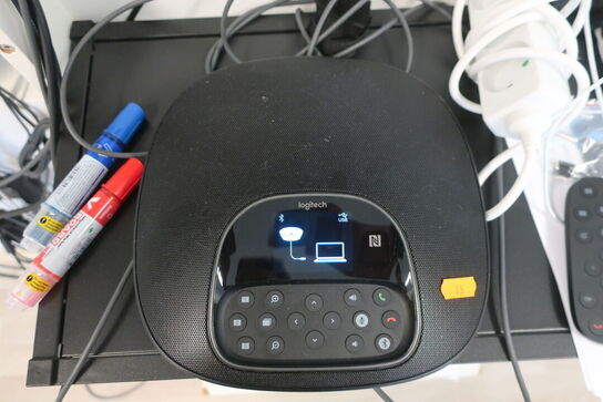 Konference telefon LOGITECH med kamera og fjernbetjening
