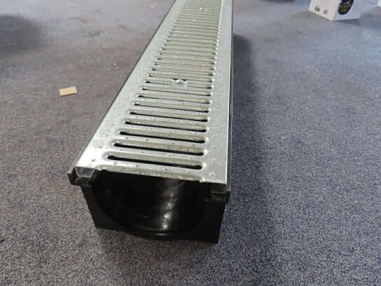 Afløbskanal - 8 meter (8 stk)