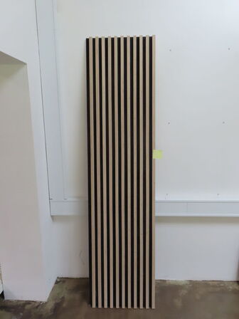 5 stk. kraftige akustikpaneler i krydsfiner