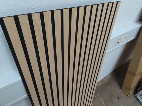 10 stk. Tynde akustikpaneler (120x60cm)
