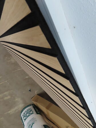 40 stk. Tynde akustikpaneler (120x60cm)