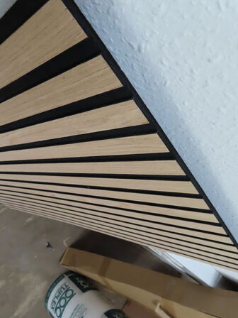 10 stk. Tynde akustikpaneler (120x60cm)