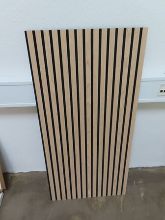 20 stk. Tynde akustikpaneler (120x60cm)
