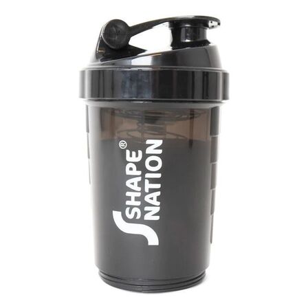 6 stk. Shaker Pro fra ShapeNation - med pillerum og proteinrum