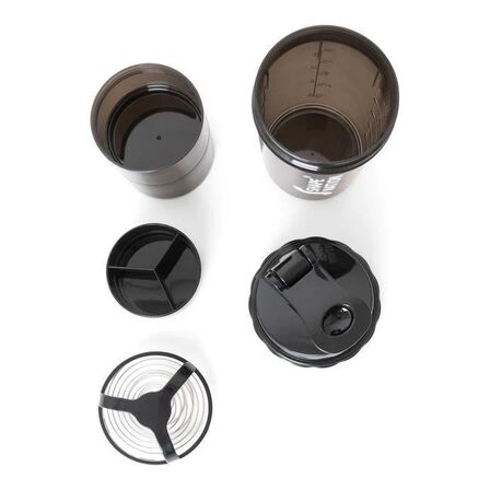 6 stk. Shaker Pro fra ShapeNation - med pillerum og proteinrum