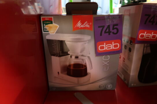 Melitta Excellent grande 3.0 kaffemaskine hvid