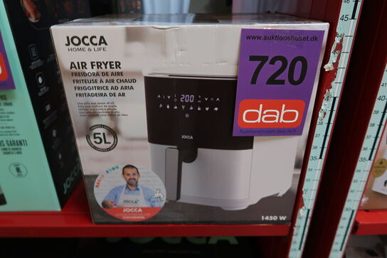 Jocca Digital airfryer hvid 5 liter