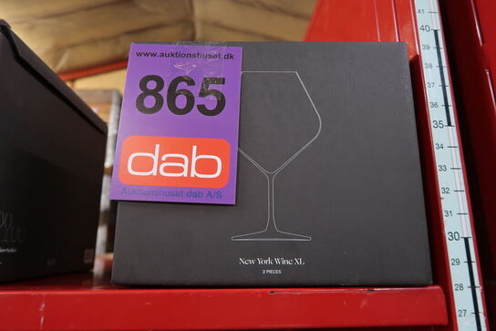 3 pk. Frederik Bagger New York XL vinglas 89 cl 2 stk.