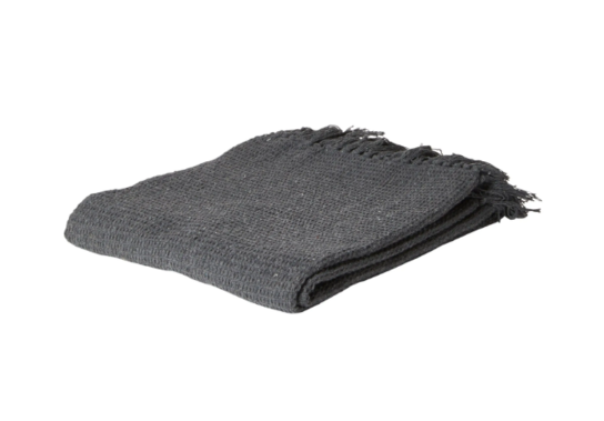 2 stk. DACORE Plaid 125 x 150 - grå