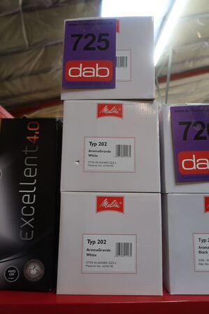 3 stk. Melitta glaskande klar glas 1,6 liter