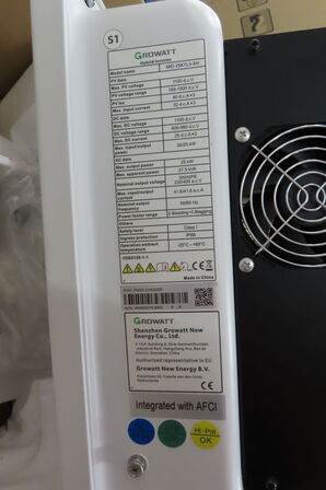 Inverter GROWATT MID 25KTL3-XH