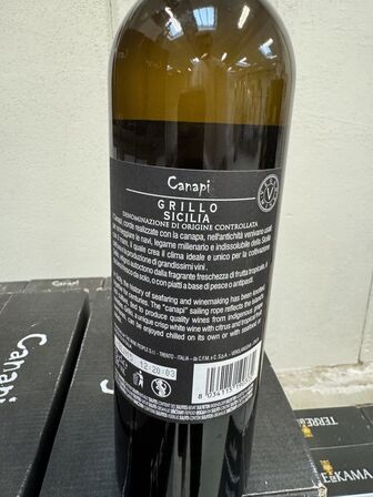 30 fl. Canapi Grillo Terre Siciliana IGT 2019