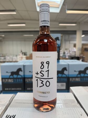 24 fl. Bodegas Alcardet Correcto Rosado Tempranillo