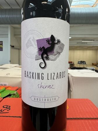 36 fl. Basking Lizards Shiraz